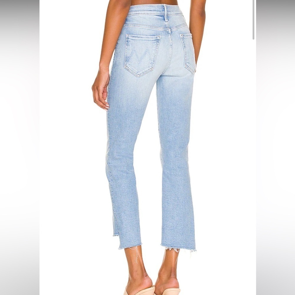 MOTHER The Insider Crop Step Fray Size 29 NWT - Picture 3 of 15